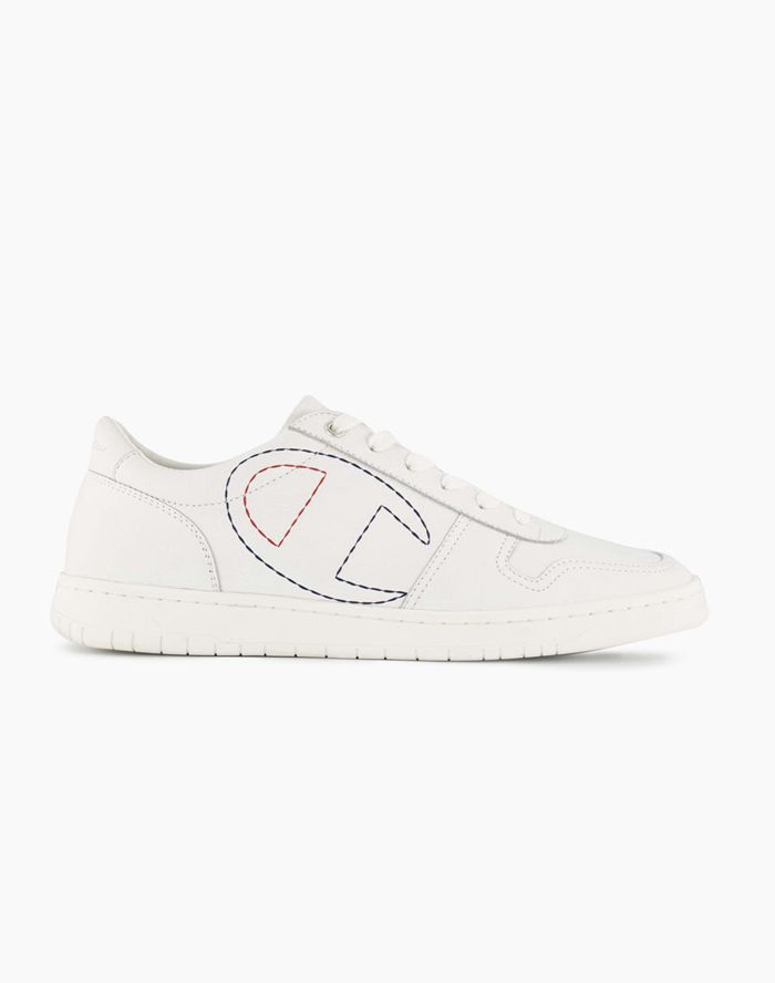 Champion 919 Low Logo Outline Sneakers Heren - Wit - Belgie 7945EGMCX